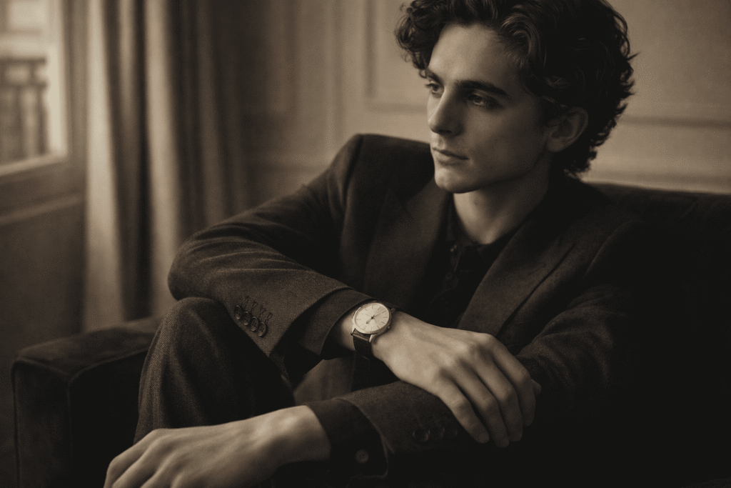 Timothée Chalamet’s Vintage Timepiece: A Silent Statement in Meyer Supreme