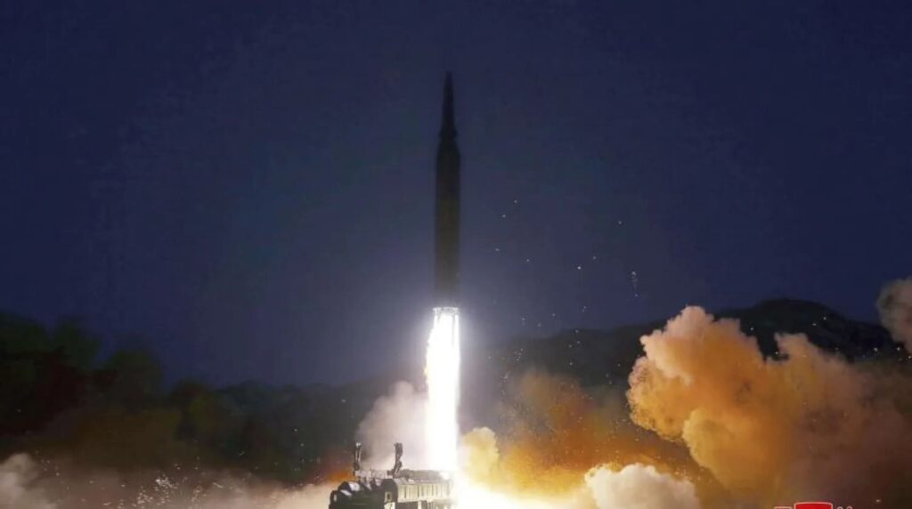 North Korea fires 10 missiles